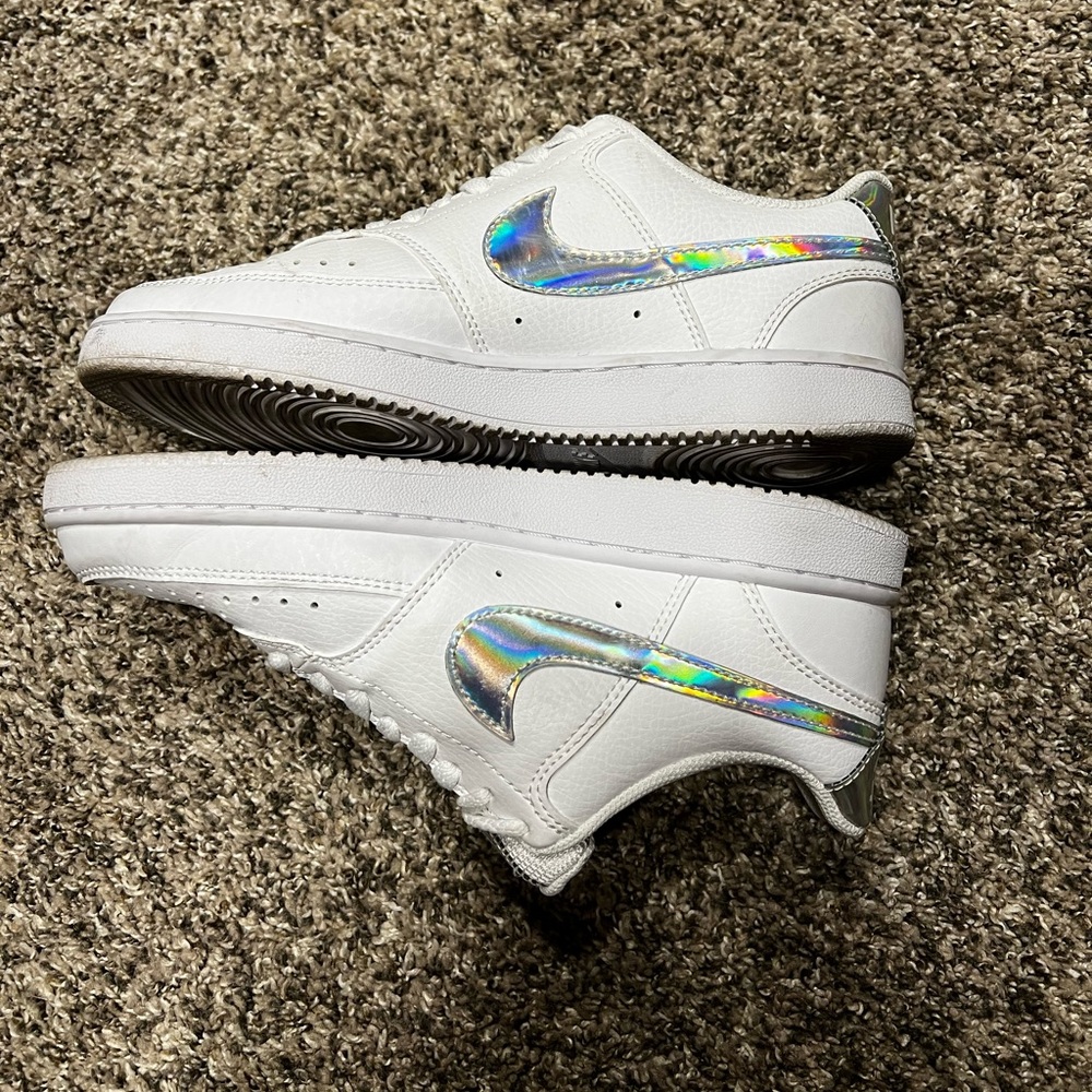 Nike iridescent court vision low